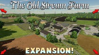 BIGGER, BETTER! FS22 “THE OLD STREAM FARM (EXPANSION)” NEW MOD MAP, TOUR! (Review) PS5.