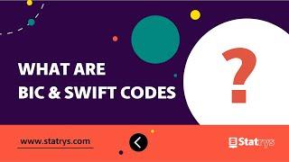 What are BIC and SWIFT codes? - Statrys