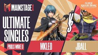 MkLeo vs JBALL - SSBU Singles: Pools Wave D - Mainstage 2021 | Byleth vs Cpt Falcon