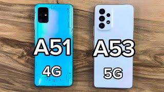 Samsung Galaxy A51 vs Samsung Galaxy A53