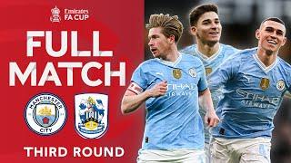 FULL MATCH | Manchester City 5-0 Huddersfield Town | Third Round | Emirates FA Cup 2023-24