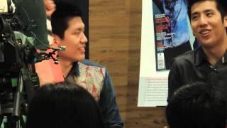 Jeron and Jeric Teng at Megaman Magazine Meet and Greet in Glorietta