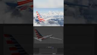 Airplane animation in blender ️ #blenderanimation #blender3d #blendertutorial #blendercommunity