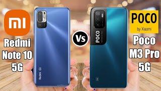 Redmi Note 10 5G Vs Poco M3 Pro 5G