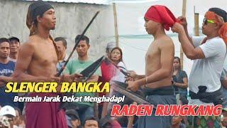 Raden Rungkang Dipaksa Bermain Jarak Dekat Lawan Slenger Bangka / Peresean Terbaru 2023 Batu Kumbung