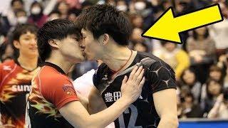 PLAYERS KISS !? Funny Volleyball Videos (HD)