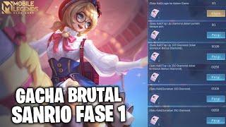 TEST POLA BINGO DAN TEST DROP RATE SANRIO CHARACTERS FASE 1 - MOBILE LEGENDS