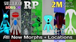 Shelter Of Sursur RP ALL NEW SECRET MORPHS LOCATIONS | 2M Visits Special Update - Roblox