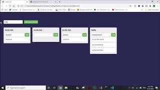 Trello clone in Vanilla Javascript (Source Code in Description) JS, HTML & CSS project