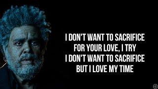 The Weeknd - SACRIFICE (Lyrics)