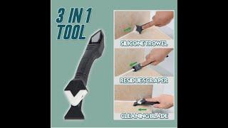 3 in 1 silicone tools trowel and scraper and Silicone Sealant Removal Tool