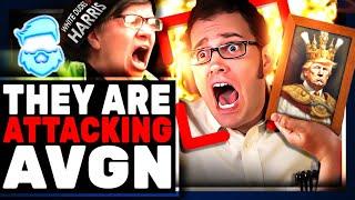 Woke Gen Z BLAST Angry Video Game Nerd For Donald Trump Winning! AVGN Blamed By Kamala Harris Dorks