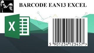 How to create Barcode EAN13 with Excel - EAN8 Also Avaible