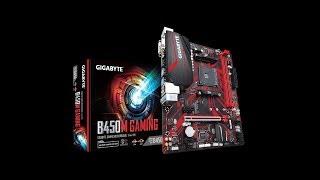 Gigabyte B450M GAMING Motherboard Unboxing and Overview