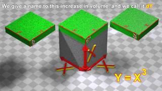 Polynomial derivatives:  3D visualization