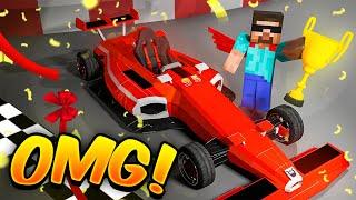 I Became World's Famous F1 Racer in Minecraft