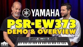 NEW Yamaha PSR-E373 61 Key Portable Keyboard - DEMO & Overview