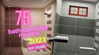 Bathroom tiles new models and trends 2021