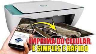 COMO imprimir com o CELULAR na impressora HP 2676 | não precisa de computador para configurar!