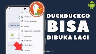 Cara Mengatur Google Chrome Agar Dapat membuka DuckDuckGo dengan Lancar