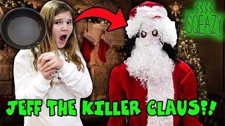 Jeff The Killer Claus?? Something Very Strange Is Going On (funny skit)