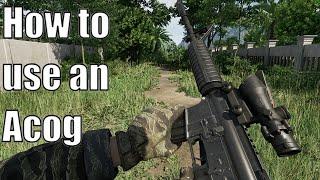 How to use a better scope immediately in Gray Zone Warfare - basic weapon modding for an Acog