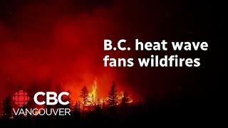 Thousands on evacuation alert in B.C. due to wildfires