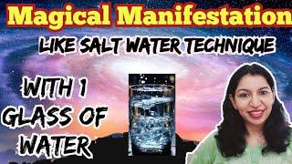 Urgent Wish Manifestation Water Technique | #watertechnique #watermanifestation