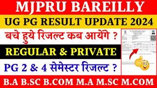 Mjpru result 2024 | ug pg result mjpru 2024 | private exam result mjpru 2024 | pg result mjpru