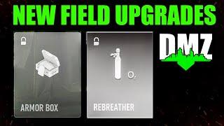UNLOCK NEW FIELD UPGRADES - REBREATHER and ARMOR BOX in DMZ Season 5 - How To Unlock?