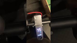 Xiaomi M365 Electric Scooter’s speed unlocked from 25KM/H to 45KM/H