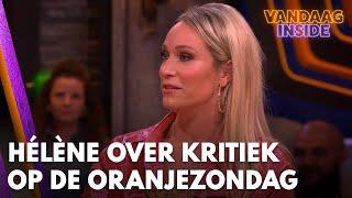 Hélène reageert voor het eerst op kritiek op haar talkshow De Oranjezondag | VANDAAG INSIDE