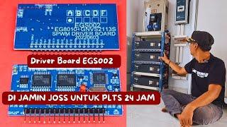 Driver Board EGS002 INVERTER LF TOROID Gelombang Sinus DI JAMIN JOSS UNTUK PLTS 24 JAM