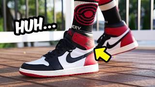 Air Jordan 1 BLACK TOE Reimagined 2024 REVIEW & On Feet