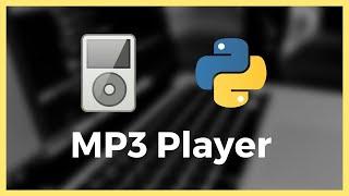 Creating an MP3 player in Python using Tkinter & Pygame Tutorial