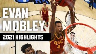 Evan Mobley 2021 NCAA tournament highlights