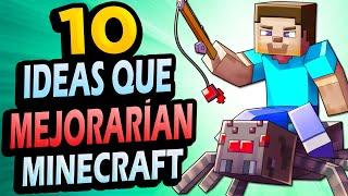  10 Ideas Que Mejorarían Minecraft!! #9