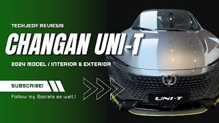 Changan UNI-T 2024: Quick Tour - Exterior & Interior With Futuristic Tech..! #changanUNI-T2024 #