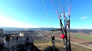 Paragliding Spišský Hrad 17 11 2018