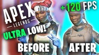 APEX LEGENDS - ULTRA LOW FPS BOOST FOR LOW END PCs / LAPTOP FIX LAG AND STUTTER ULTRA LOW FPS GUIDE