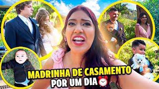 FUI MADRINHA DO CASAMENTO MAIS EMOCIONANTE DO ANO!  *20 MINUTOS DE VÍDEO* ⏰