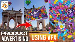 How To Create Blender Candy Gems CGI Ads Using VFX in Blender | Blender VFX Tutorial