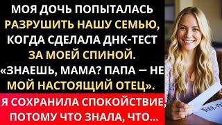 МОЯ ДОЧЬ ТАЙКОМ СДЕЛАЛА ДНК ТЕСТ — «ПАПА МНЕ НЕ НАСТОЯЩИЙ ОТЕЦ», — СКАЗАЛА ОНА  НО ПОТОМ   #trend