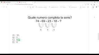 Le sequenze numeriche per i quiz oggettivo attitudinali dei concorsi pubblici