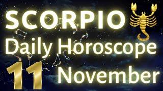 Scorpio Daily Horoscope November 11, 2021  Scorpio  Today Horoscope