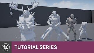 Skeleton Assets: Anim Retargeting  Different Skeletons | 03 | v4.8 Tutorial Series | Unreal Engine