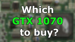 Which Geforce GTX 1070 to buy? 13 different 1070s compared.