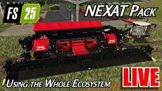 NEXAT DLC - Using the whole ecosystem -  Farming Simulator 25