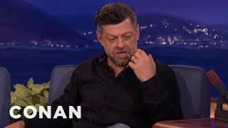 Andy Serkis Channels Gollum & Caesar The Ape | CONAN on TBS