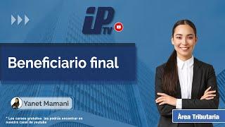 Curso gratuito Nº36: Beneficiario final